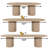 Bachman Oval Extendable 90'' to 123" Solid Wood Oak Dining Table-1040019282