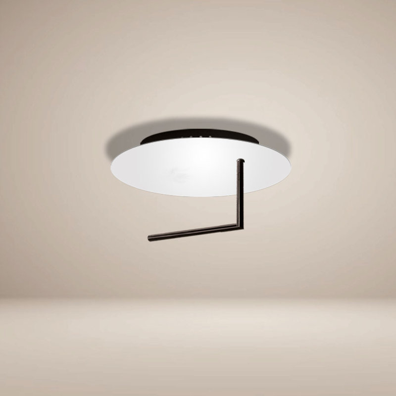 Edge LED wall light, White, 16cm H x 35cm W x 40cm D