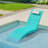 Aquawave Waterproof Patio Chaise Lounge – Anti-Drift Poolside Comfort With Adjustable Headrest & Sandbag Anchors-392338705