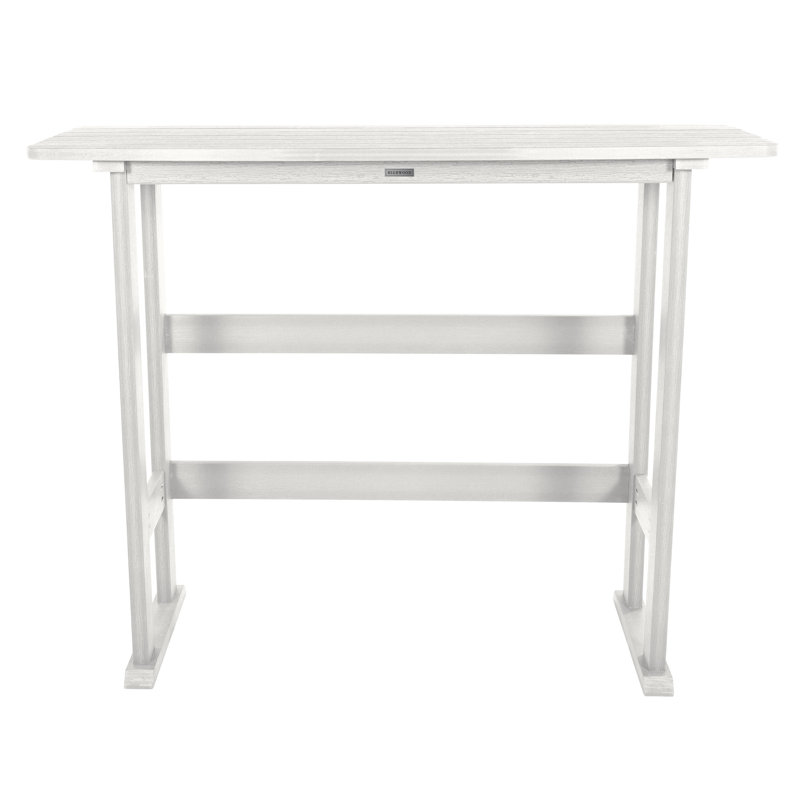 Table d'extérieur en plastique Arbnora, Blanc