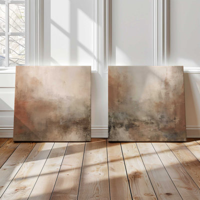 Russet Mist Déroulant, ensemble de 2, reproduction sur toile
