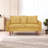 Sofa 56" Velvet Round Arm Loveseat-1484433307