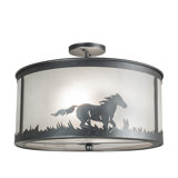 Sidea 2 - Light Semi Flush Mount