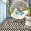 Tapis intérieur / extérieur noir / beige-65221575