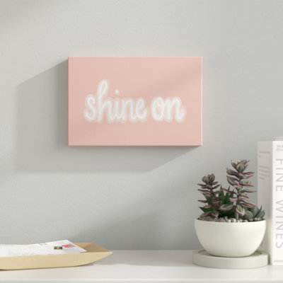 You Glow II by Grace Popp - Typography Print