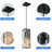 Catine - Pendant Lights Kitchen Island, Adjustable Pendant Light Fixture for Kitchen Island Dinning Room Bedroom-1262089441-1262089443