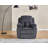 Acklen Recliner Chair Set, Sofa Recliner With Cup Holders For Living Room, Comfy Couch With Wingback Recliner, Armchair Set(Grey)