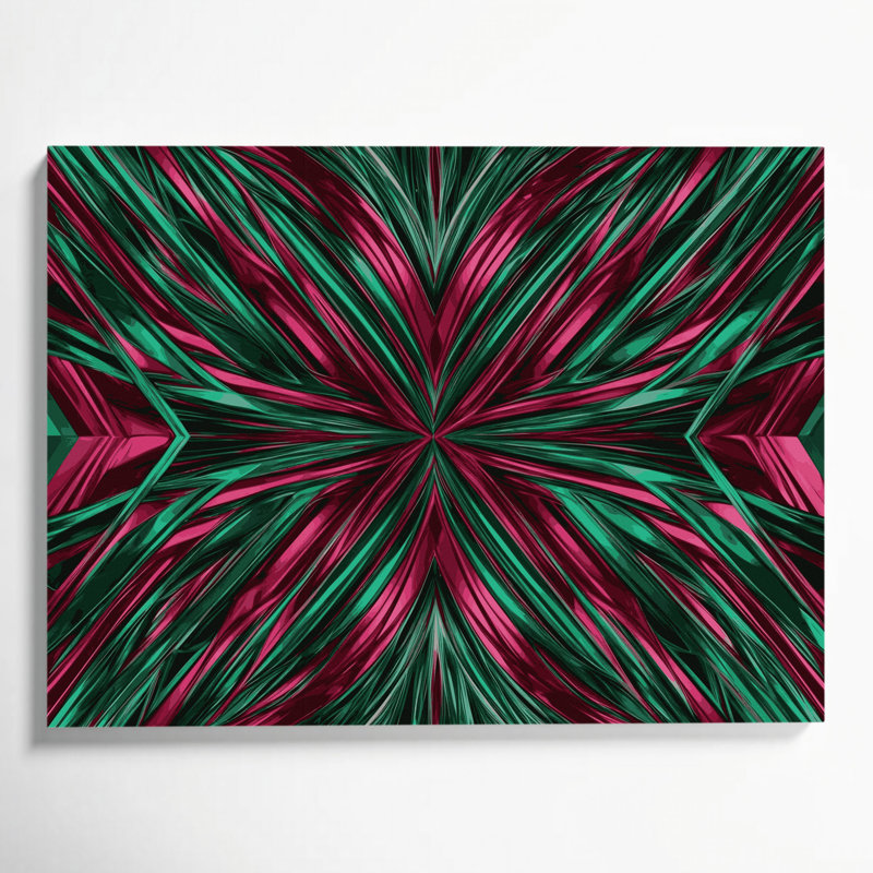 Art mural sur toile brun op Op 81, H 20 po x l 24 po