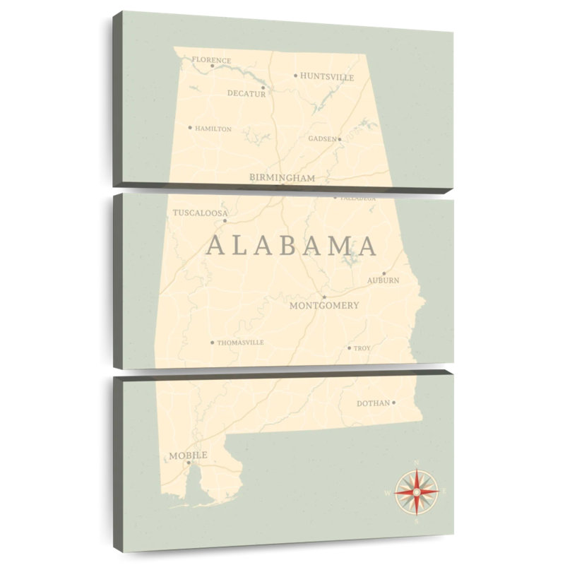 Ancienne carte de l'Alabama, Aliaz
