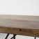 Balcom Acacia Solid Wood Top Metal Base Dining Table