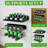 Two Layer Five Hook Tool Rack