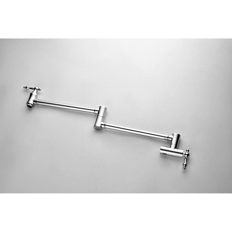 Robinet remplisseur mural, Chrome chrome