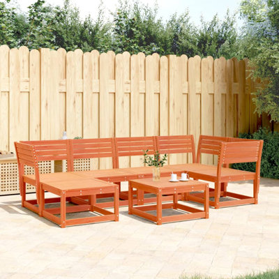 273cm Wide Straight Patio Sofa