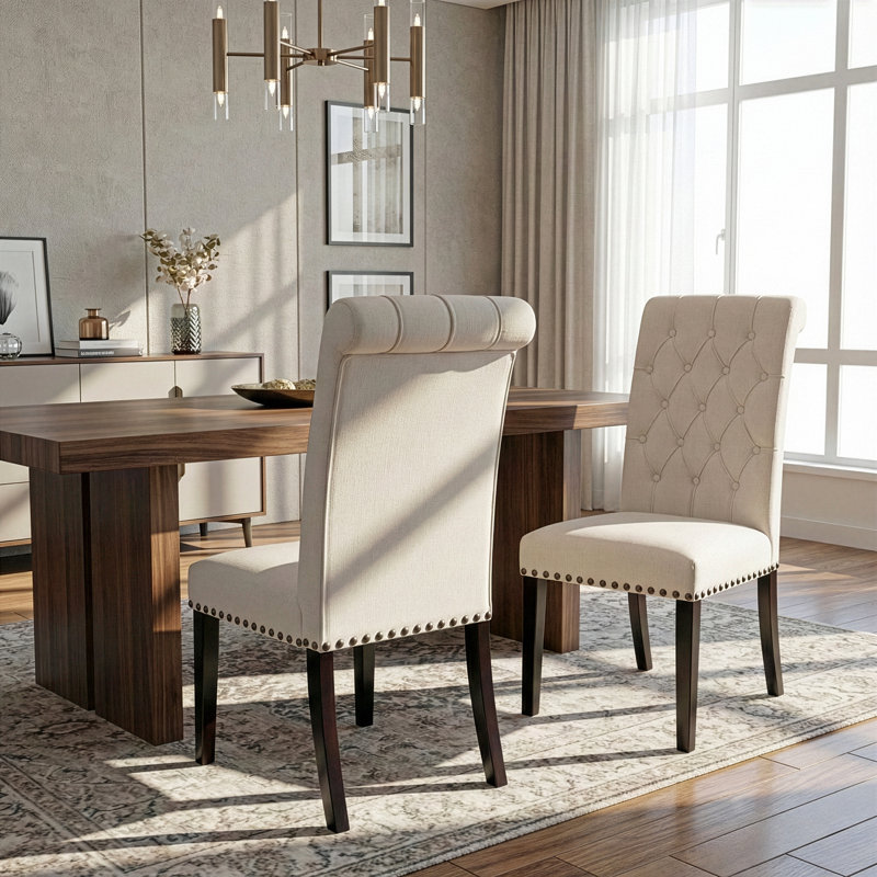 Cheston 18.25'' H Tufted Upholstered Side Chair