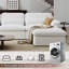 Canapé modulaire Boneless Cloud, canapé de salon modulaire, style minimaliste moderne, housse de canapé amovible et lavable, fonction de rangement