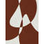 Abstract Terracotta Shapes Print by Other Artist-2135330050-2135330056-2135330161