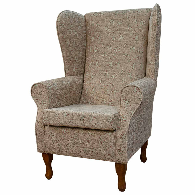 79cm Wide Tufted Wingback Chair