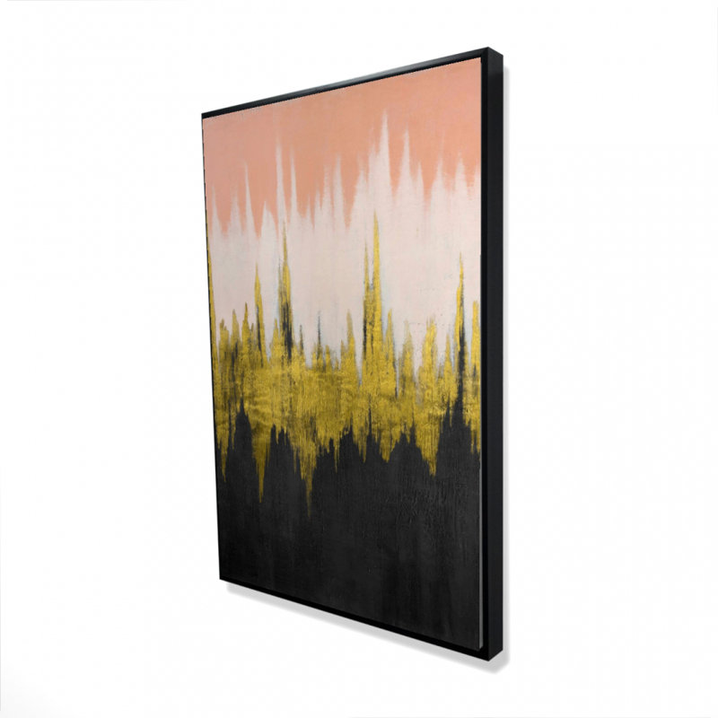 " Abstract Zigzag ", 36" H x 24" W