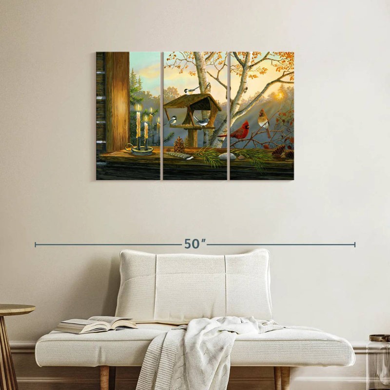 Brampt les reflets du soir, H 24 po x l 38 po