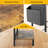 L Shaped Desk Gaming Computer 50 Inch Reversible Corner Table PC for Writing Study Student with Wood Tabletop Metal Frame CPU Stand Side Bag for Home Office Small Place,-1938016624