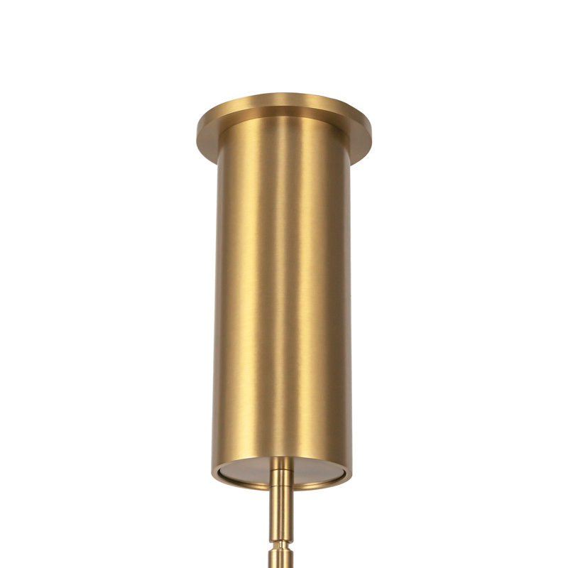 Vega 3 - Light LED Pendant, Gold, 16.5" H x 45" W x 45" D