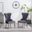 Chaise en velours touffeté Montura-922211275