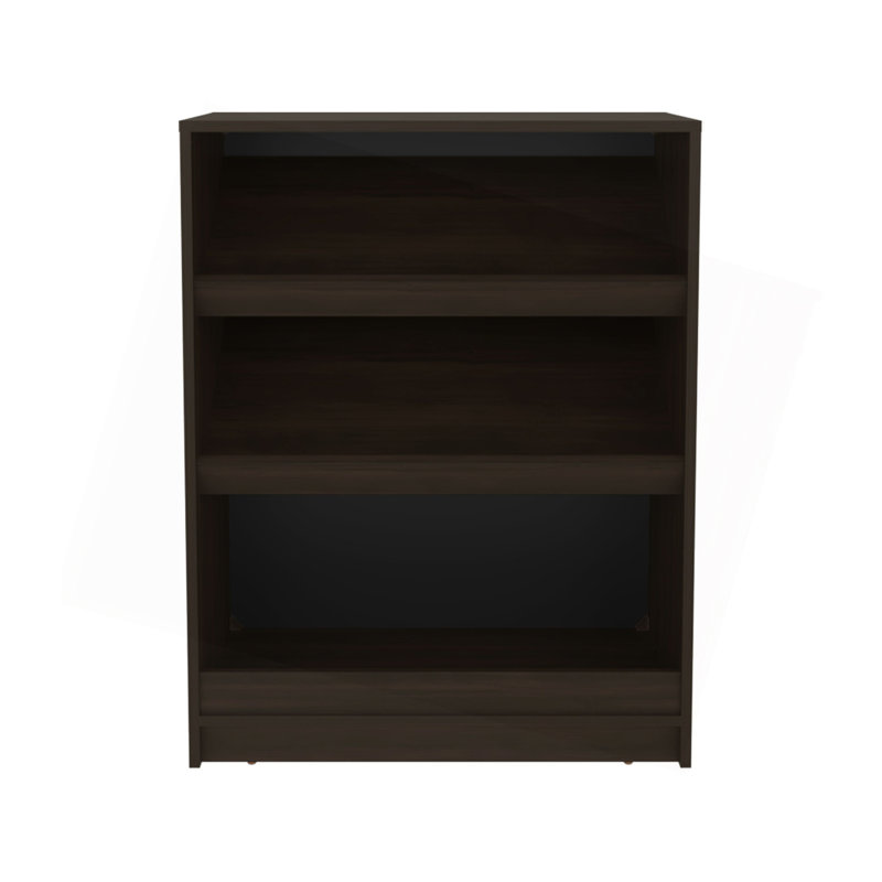 Wengue Shoe Rack With Open Storage