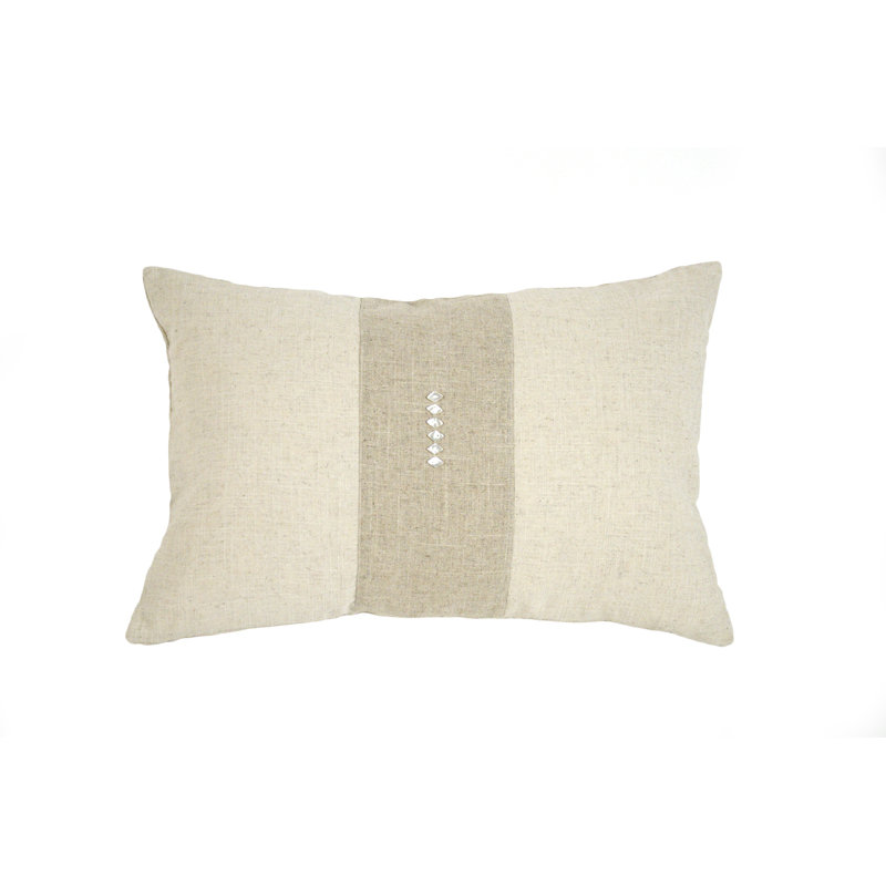 Linen Lumbar Pillow Cover & Insert