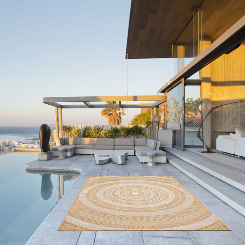 Romulus Indoor / Outdoor Rug, Rectangle 6'7" x 9'6"