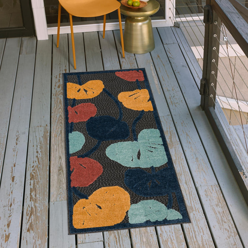 Tapis d'extérieur Mashpee, Tapis de couloir 2 pi x 8 pi
