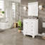 Meuble-lavabo avec comptoir Carrara et lavabo encastré en porcelaine Curio l 24 po x P 18 po-1425719098