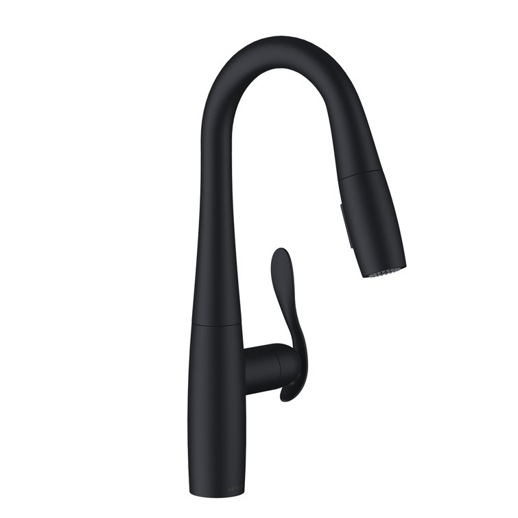 Selene® Single Handle Pull-Down Prep Faucet W/ Snapback 1.75 Gpm Stainless Steel