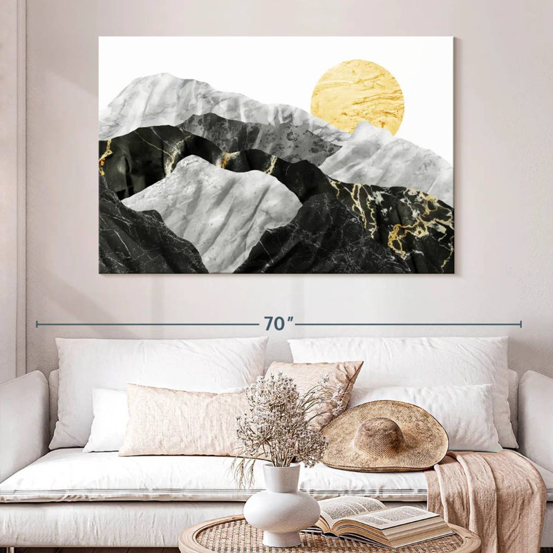 Avery Marble Landscape IV, 34" H x 51" W