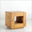 Oak Finish End Table