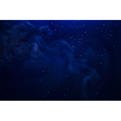 Blue Satin Waves by Draganab - Wrapped Canvas Print