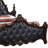 Moni Bed, Tufted Classical Upholstery-100547214-100547213