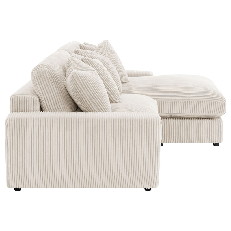 Upton Sand Reversible Sectional Sofa