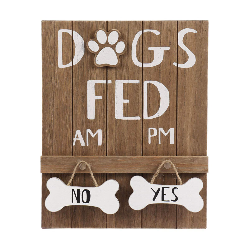 Decorative Dog Meal Scheduler