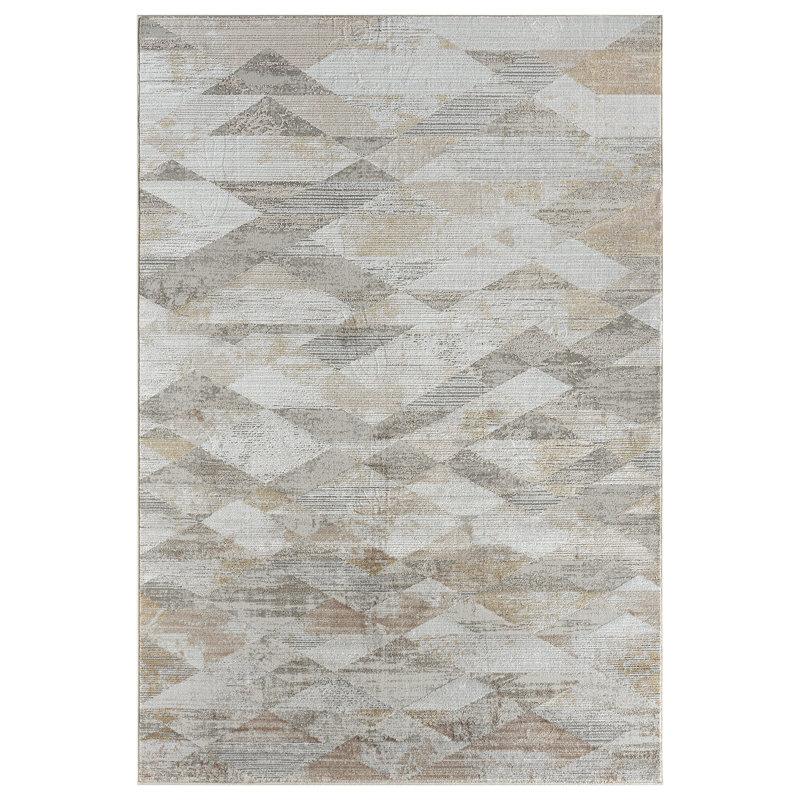 Tapis tissé à la machine Intese, Rectangle 5 pi 3 po x 7 pi 7 po
