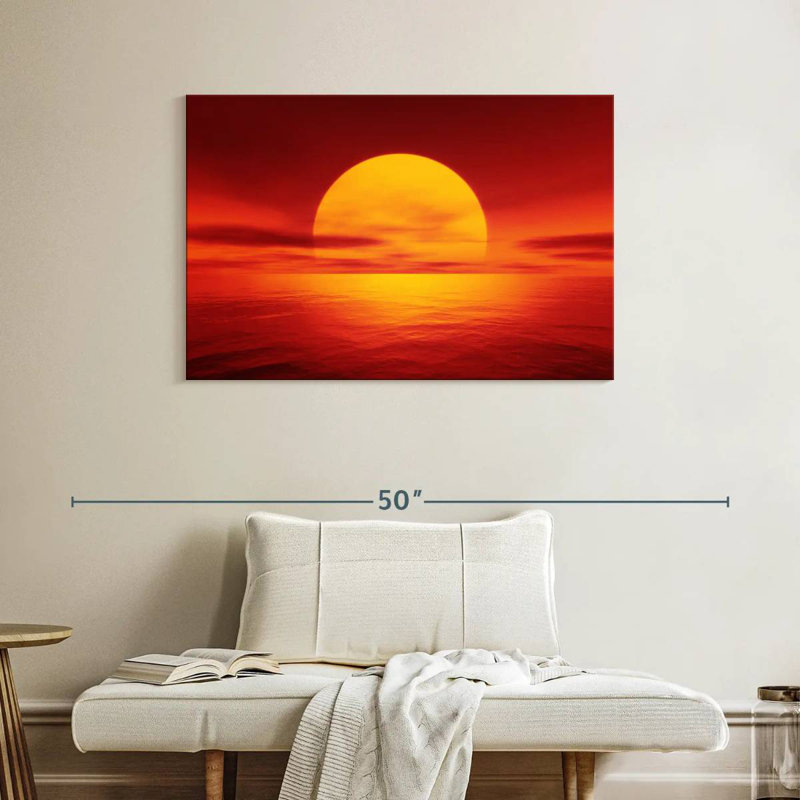 Alvord Red Orange Sunset