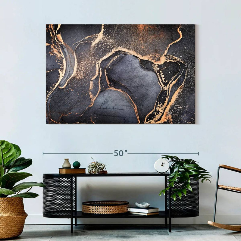 Rose Gold Abstract