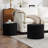 Upholstered Pouf 17.7"x17.7"x13.8"-1069679527