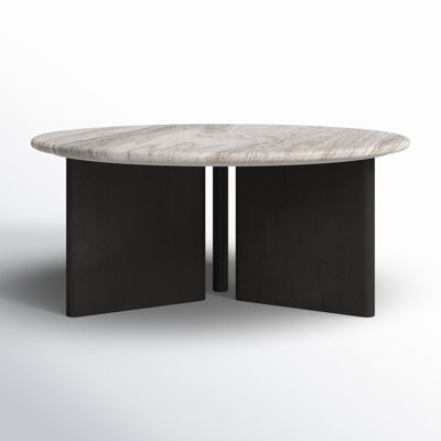 Ferney Round Marble Top Coffee Table