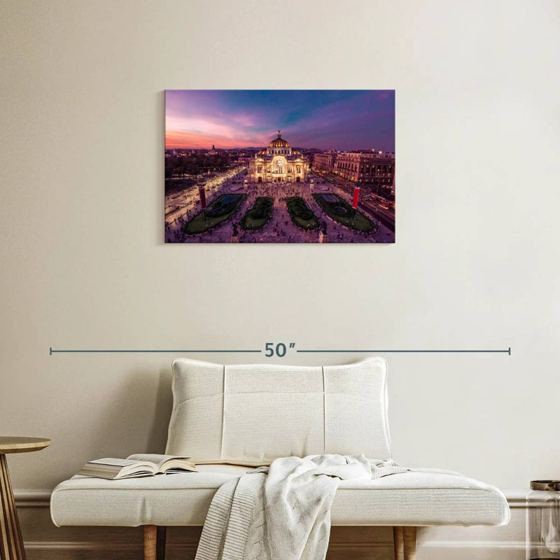 Sirci sombre Palacio De Bellas Artes, H 20 po x l 30 po