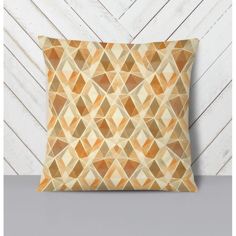 Throw Pillow, 16"H x 16"W, Pillow Cover Only - No Insert