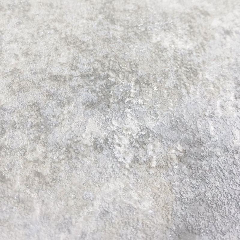 Papier peint lustre en stuc, Gris clair