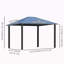 Pavillon de jardin extérieur, pavillon de jardin-126319115