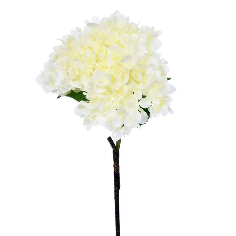 Artificial Hydrangea Spray, White