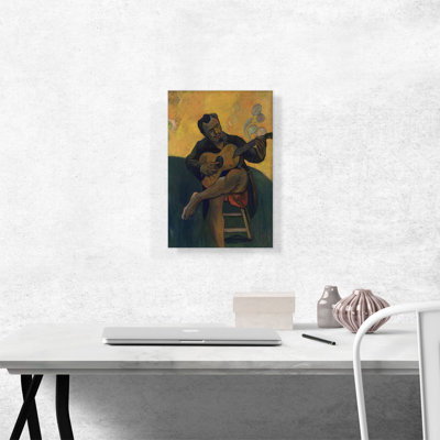 " The Guitar Player 1894 " by Paul Gauguin Oil Painting