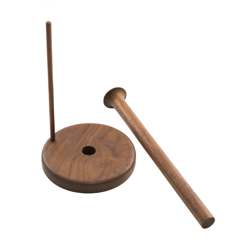 Wood Paper Towel Holder